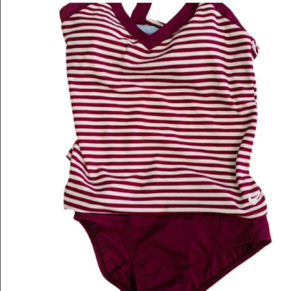 NWT SZ S NIKE Women's Tankini Two-Piece Set